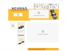 Tablet Screenshot of neumaq.com.br