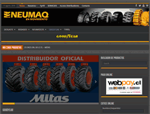 Tablet Screenshot of neumaq.cl